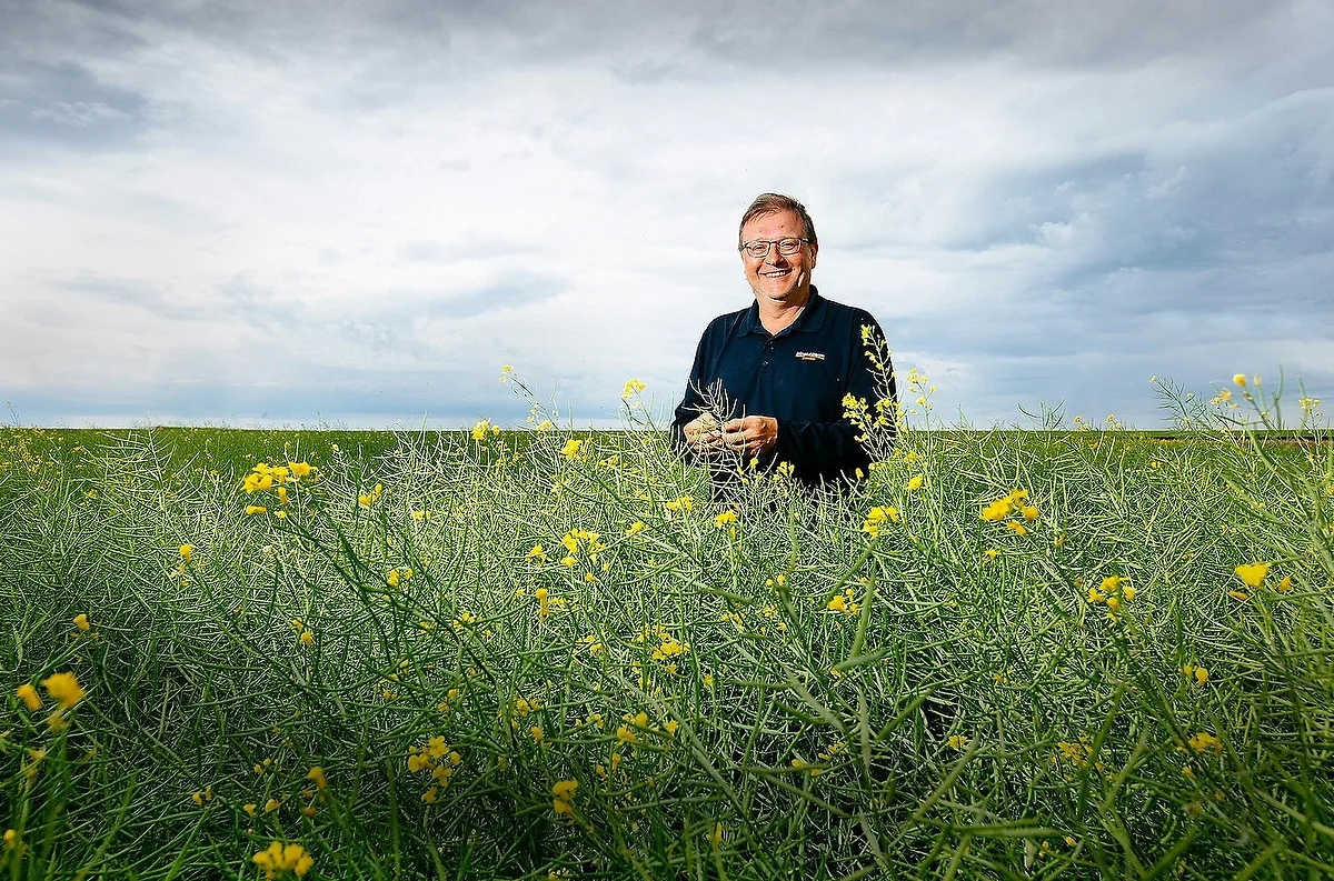 Portrait photographed on location in Saskatchewan