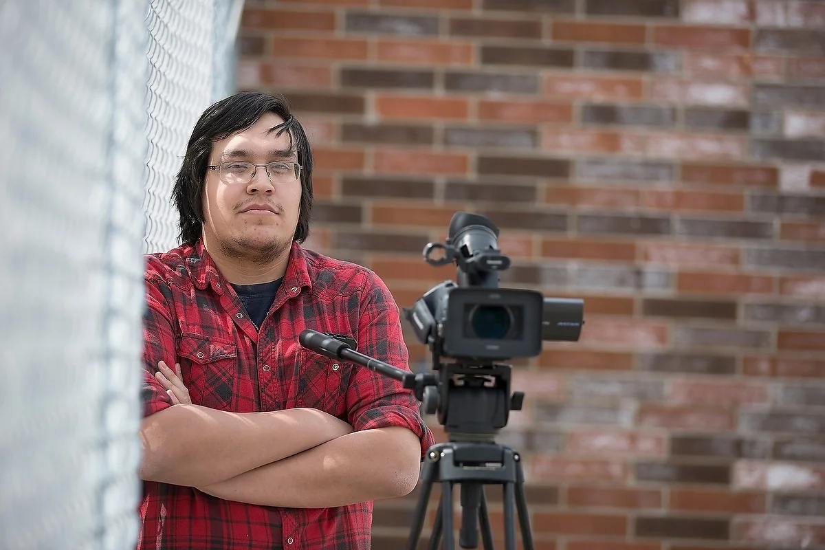 Portrait photographed on location in Saskatchewan