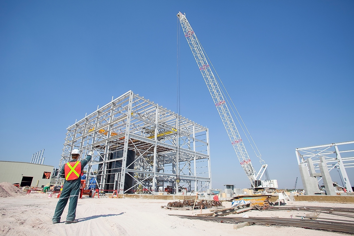 Industrial and construction photography in Saskatchewan