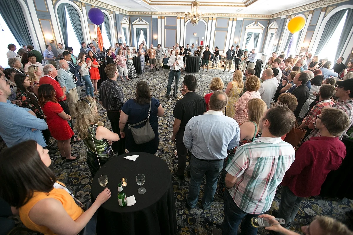 Event coverage photographed by David Stobbe